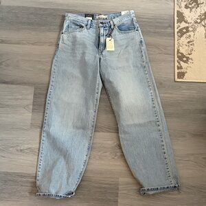 Levi's Light Blue Baggy Dad Jeans